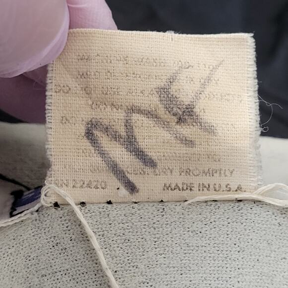 Vintage 60s Varsity Windbreaker XL 27x27 Anorak Baggy - Picture 11 of 16